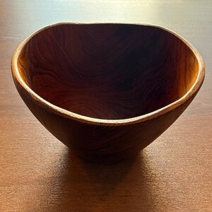 MCM - Handcrafted Wooden Salad Bowl